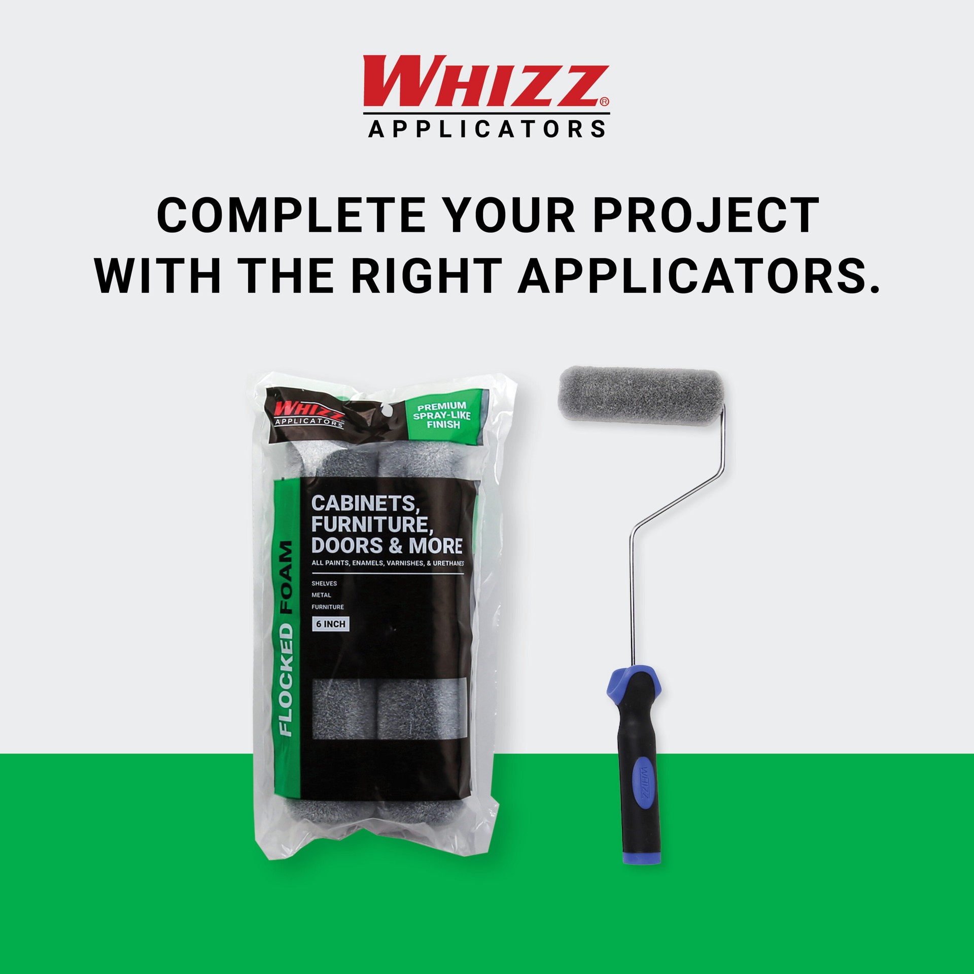 slide 6 of 6, WHIZZ 6-in x (foam) Nap Cabinets, Doors, and More, 1 ct