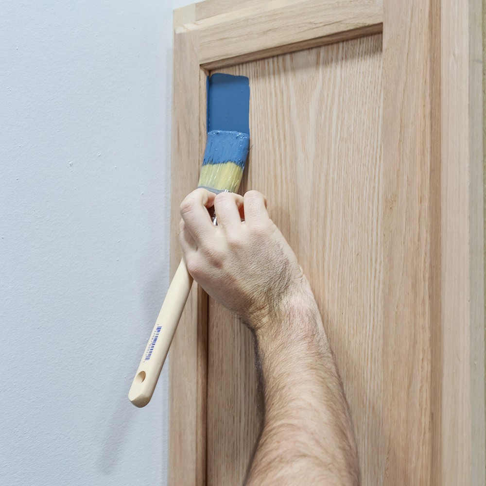 slide 5 of 5, Project Source Better All Paints and Stains 2-in Reusable Angle Wall Trim Brush, 1 ct