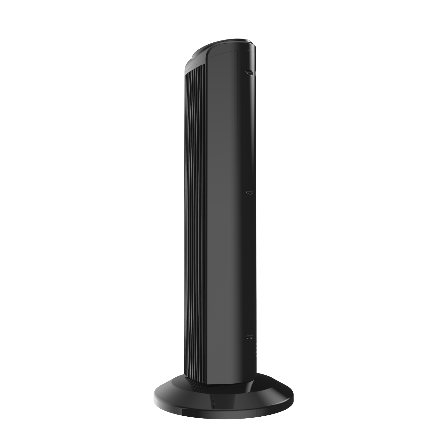 slide 5 of 6, Utilitech 28-in 120 -Volt 3 -Speed Indoor Black/Plastic injection color Oscillating Tower Fan, 1 ct