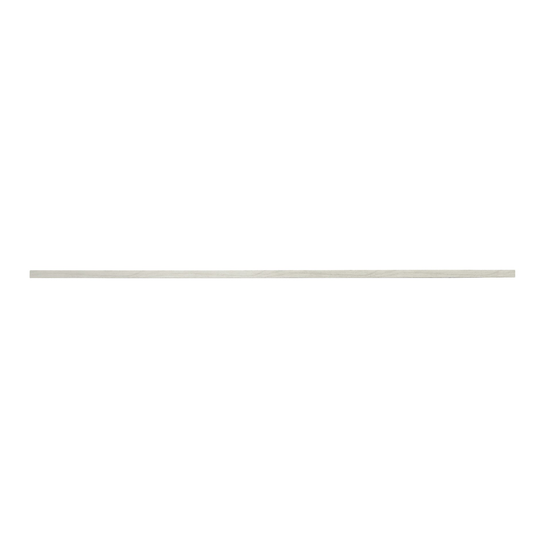 slide 3 of 6, Style Selections 47.6-in L x 11.7-in D x 0.6-in H Grey Wood Rectangular Shelf Board, 1 ct