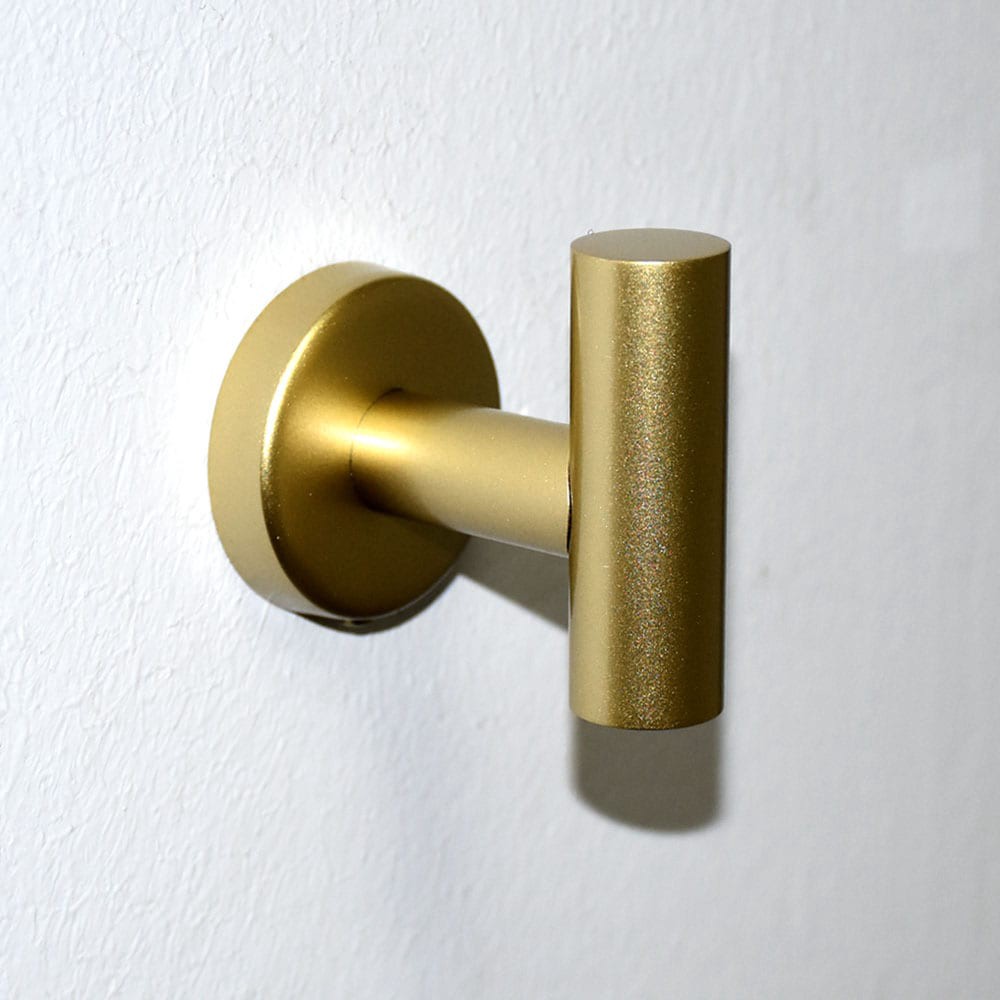 slide 2 of 6, RELIABILT 2.25-in Gold Stainless steel Universal hook, 1 ct