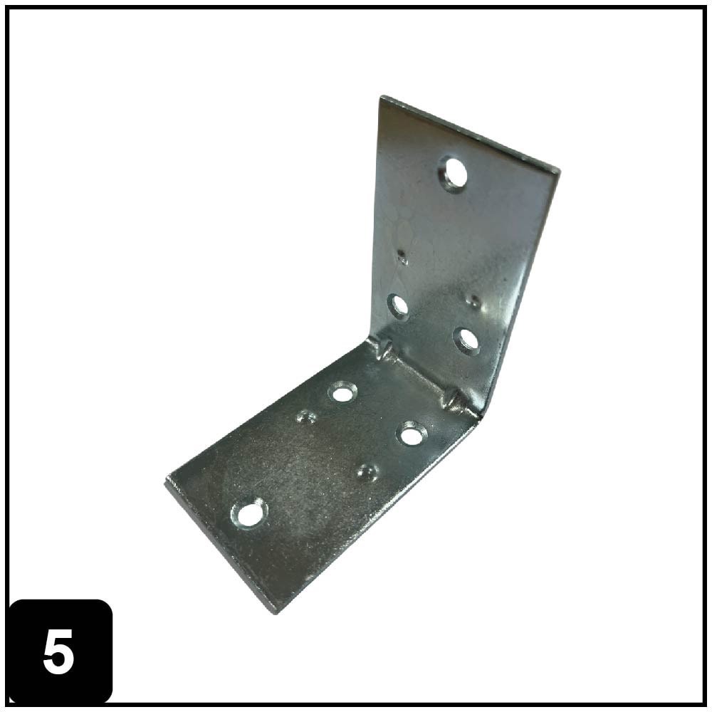 slide 5 of 6, RELIABILT 2.5-in x 1.5-in x 2.5-in 1.8 -Gauge Zinc Steel Corner brace 2 -Pack, 1 ct