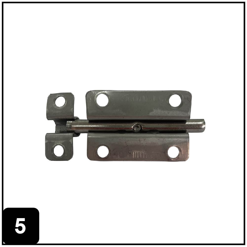 slide 5 of 6, RELIABILT 4-in Stainless steel Stainless steel Barrel Bolt, 1 ct