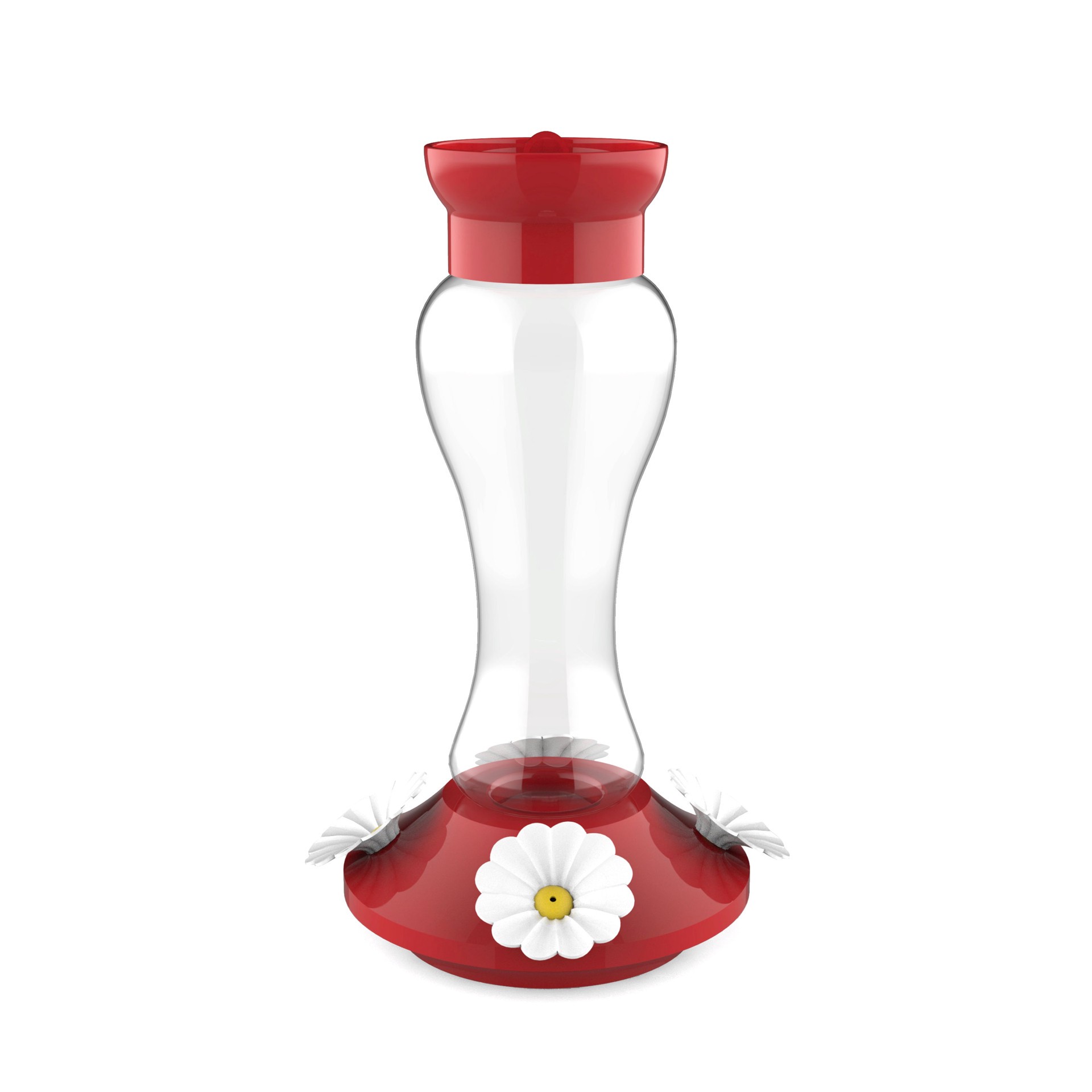 slide 1 of 5, Style Selections Glass Hanging Hummingbird Hummingbird feeder - 16-oz, 1 ct