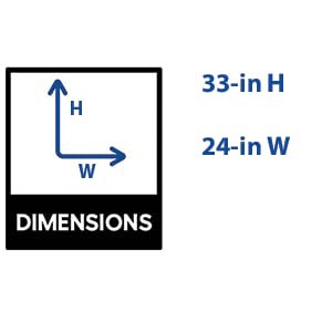 slide 2 of 5, Origin 21 Framed canvas Gold Plastic Framed 33-in H x 24-in W Abstract Canvas Print, 1 ct