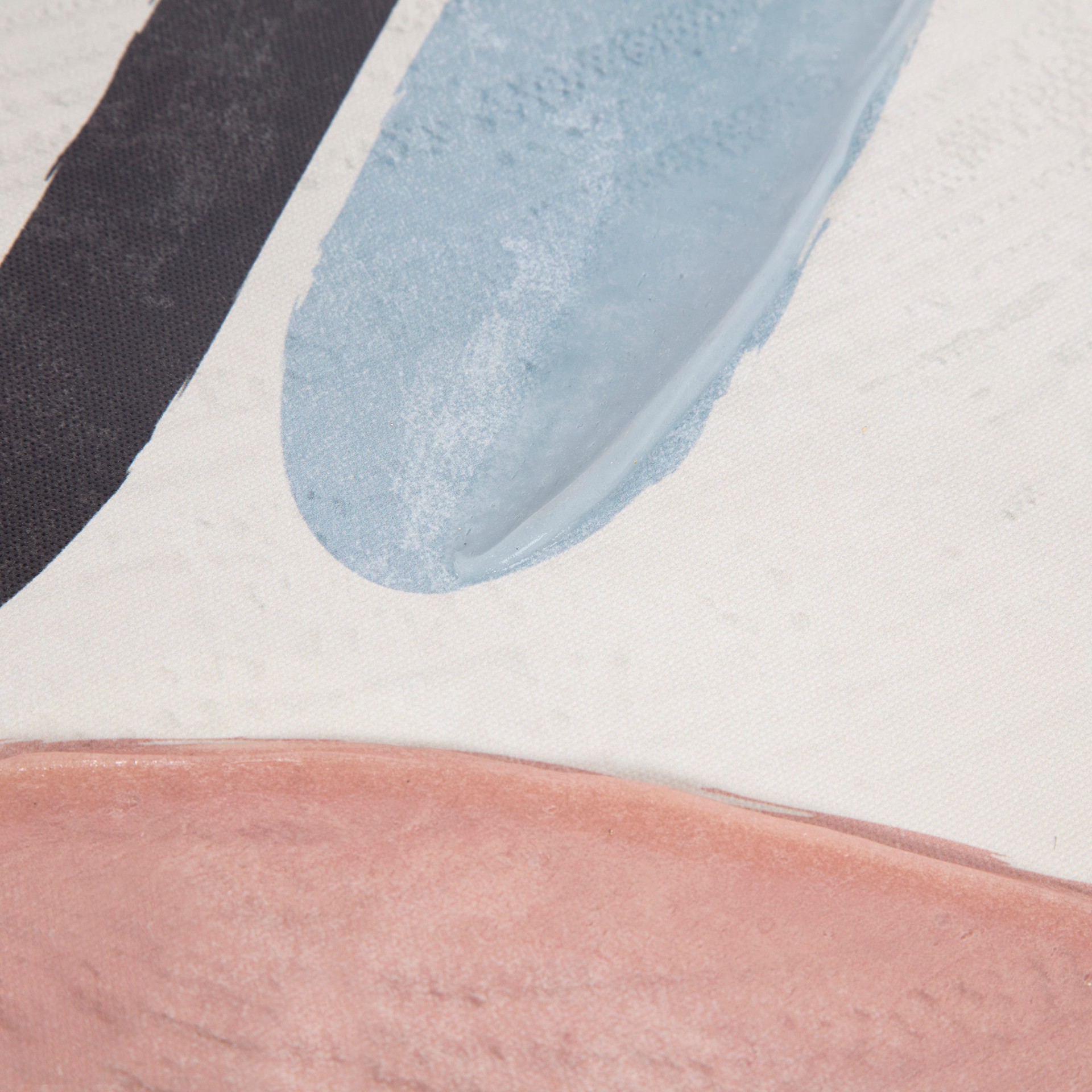 slide 4 of 5, Origin 21 Framed canvas Gold Plastic Framed 33-in H x 24-in W Abstract Canvas Print, 1 ct