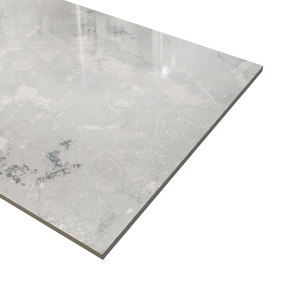 slide 3 of 6, Origin 21 Marina Grey 12-in x 24-in Polished Porcelain Floor and Wall Tile ( 1.937-sq ft Piece ), 1 ct