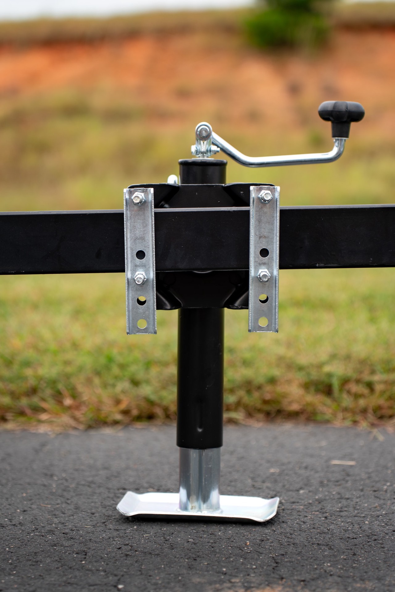 slide 5 of 6, Carry-On Trailer 2000-lb Capacity Top wind Trailer Jack, 1 ct