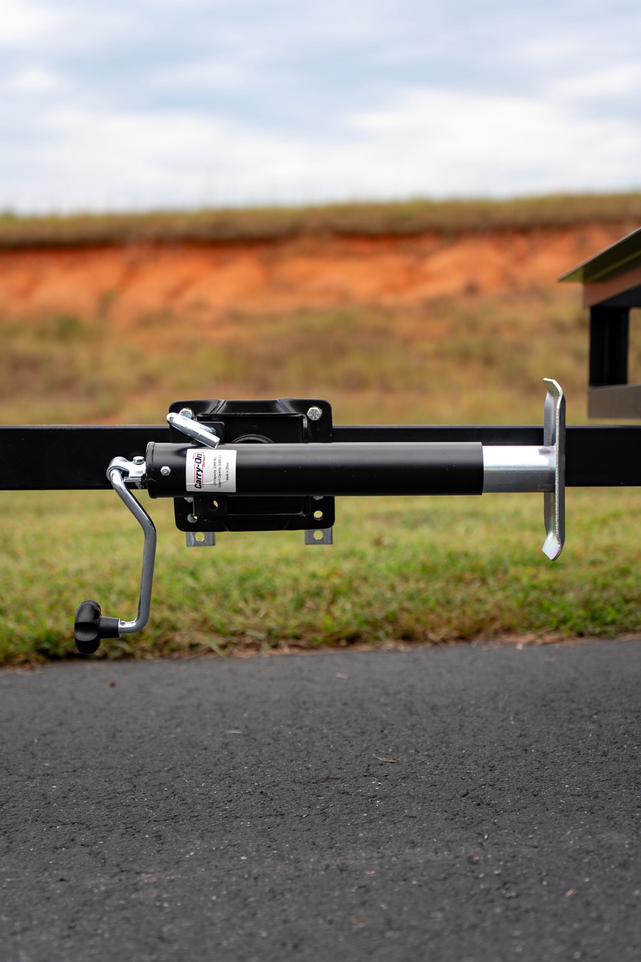 slide 6 of 6, Carry-On Trailer 2000-lb Capacity Top wind Trailer Jack, 1 ct