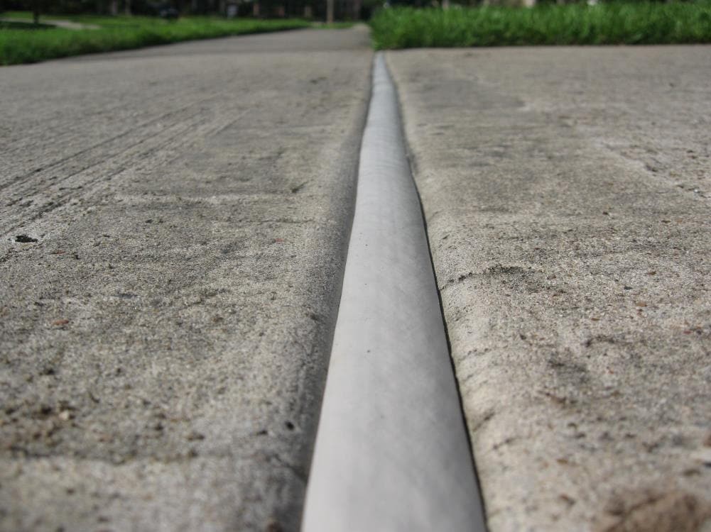 slide 4 of 6, Trim-A-Slab 0.81-in x 0.5-in x 25-ft Half inch Grey 25 foot Polyvinyl Concrete Expansion Joints, 1 ct