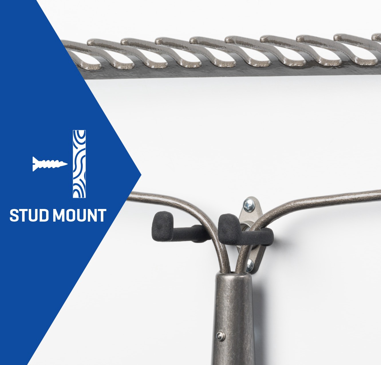 slide 3 of 6, Kobalt Multipurpose hook 2 -Pack 2.8-in Silver Steel, 1 ct