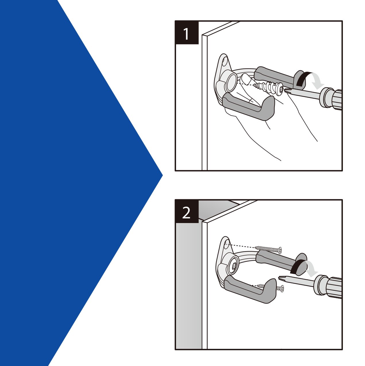 slide 5 of 6, Kobalt Multipurpose hook 2 -Pack 2.8-in Silver Steel, 1 ct