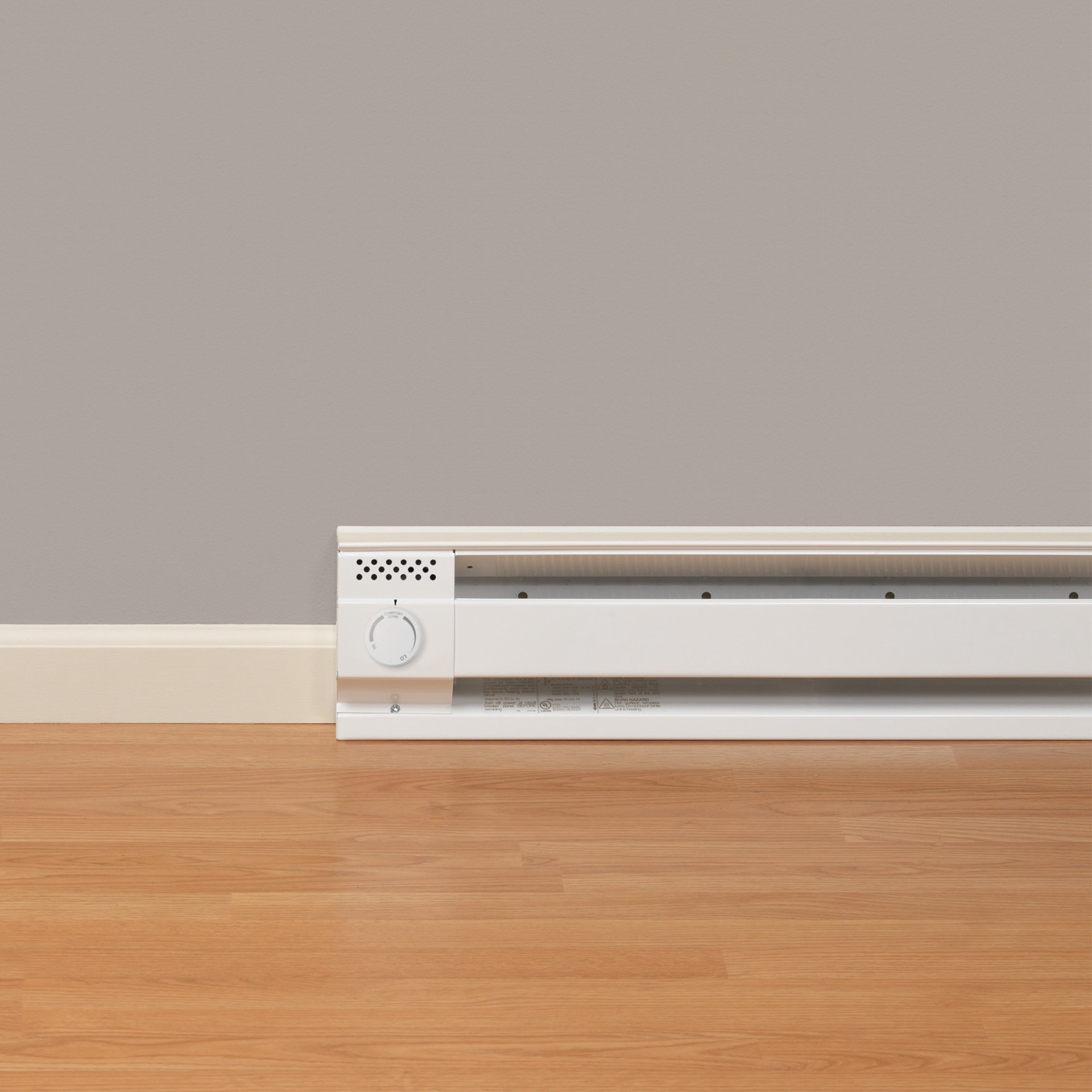 slide 6 of 6, Cadet 240-Volt Mechanical Non-Programmable Thermostat Use with Electric Baseboard 120V-240V, 1 ct