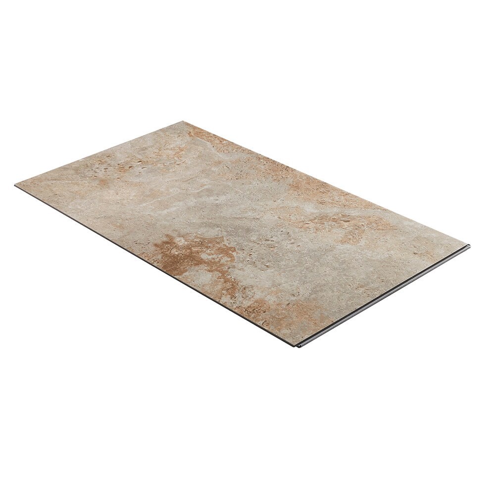 slide 5 of 6, STAINMASTER Alexandria Stone 12.0-mil x 12-in W x Waterproof Stone look Luxury Vinyl Tile Flooring ( 19.88-sq ft Carton ), 1 ct