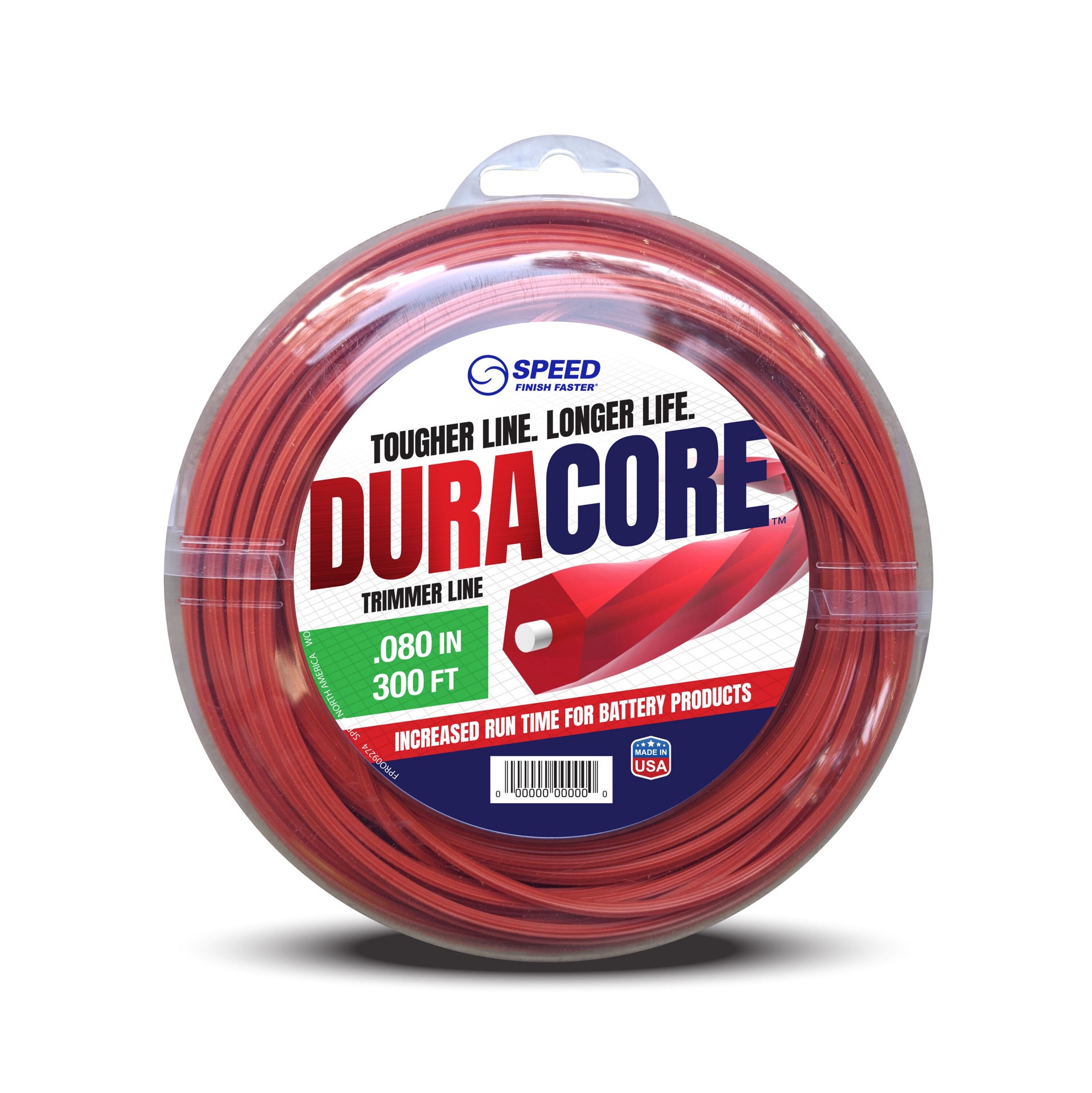 slide 1 of 6, SPEED DuraCore 0.080-in x 300-ft Bulk reel Trimmer Line, 1 ct