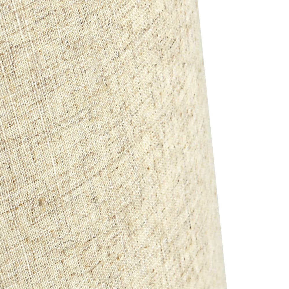 slide 5 of 6, allen + roth Allen + roth 7-in x 10-in Tan Linen Fabric Drum Lamp Shade 7-in x 10-in Tan Linen Fabric Drum Lamp Shade, 1 ct