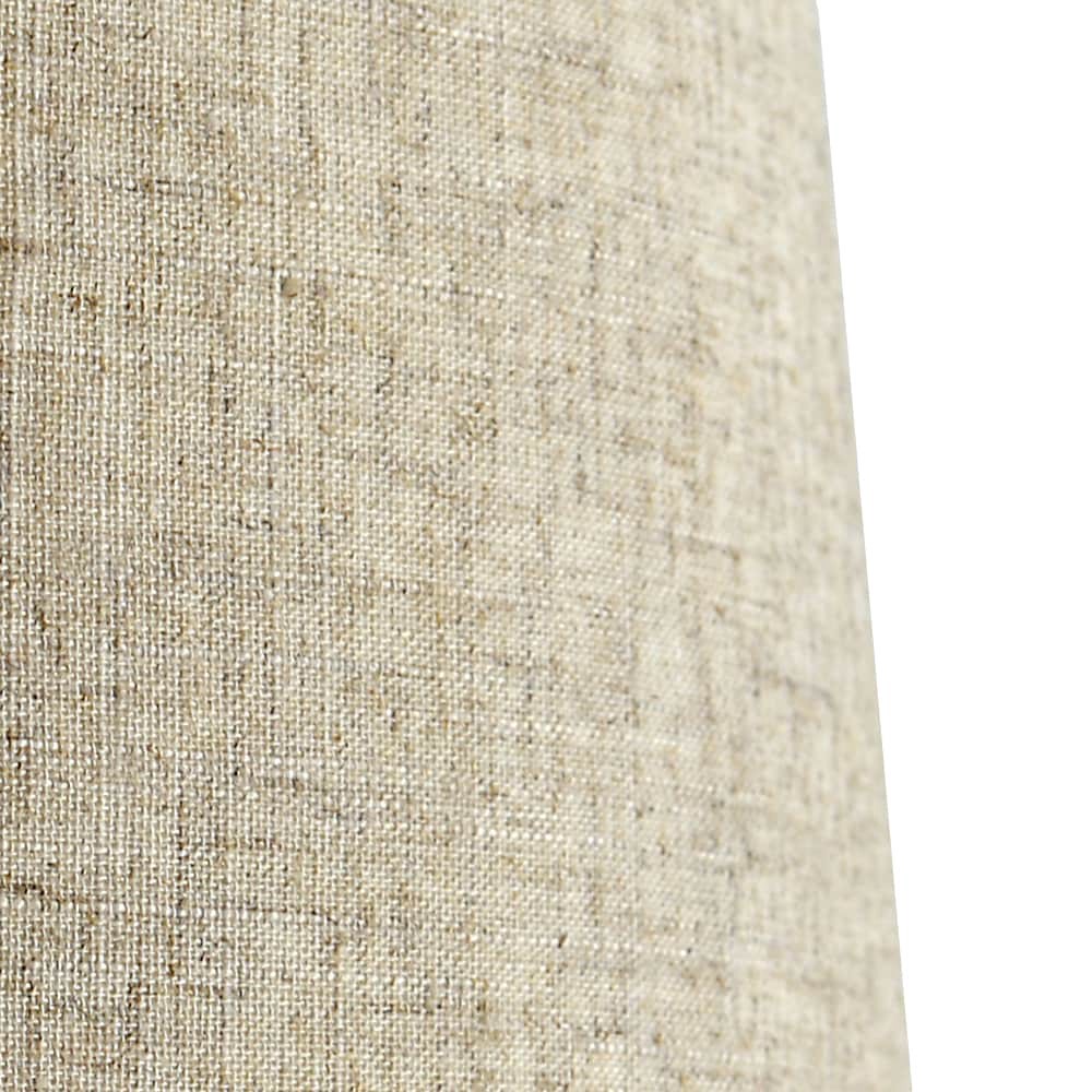 slide 5 of 6, allen + roth Allen + roth 9-in x 13-in Tan Linen Fabric Drum Lamp Shade 9-in x 13-in Tan Linen Fabric Drum Lamp Shade, 1 ct