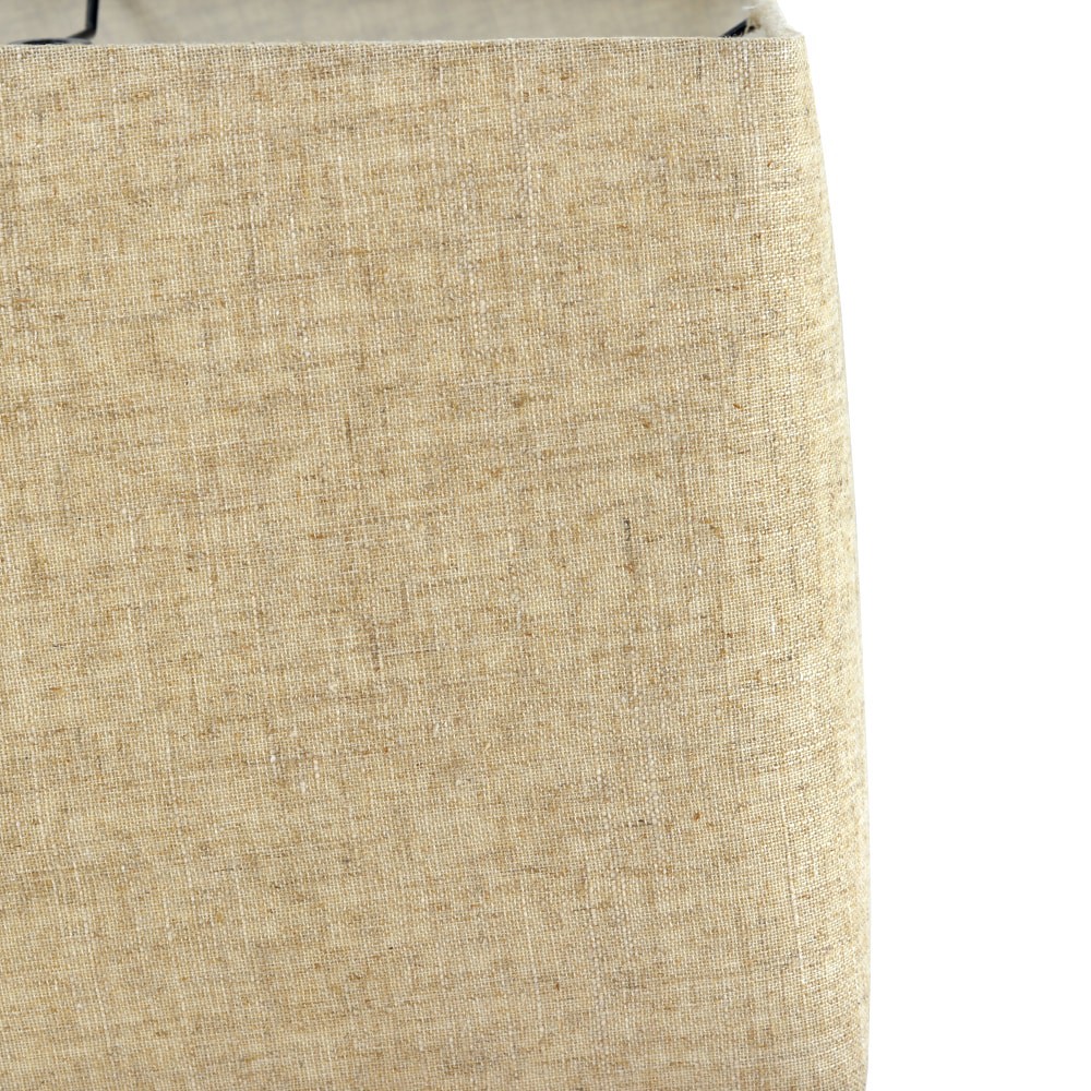 slide 5 of 6, allen + roth Allen + roth 10-in x 16-in Tan Linen Fabric Rectangle Lamp Shade 10-in x 16-in Brown Fabric Rectangle Lamp Shade, 1 ct