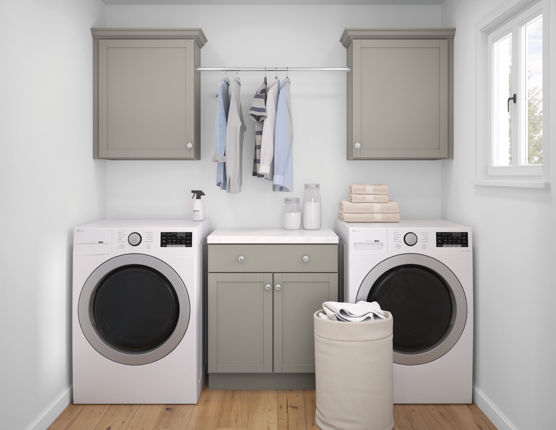 slide 4 of 6, Project Source Burlington Cabinet Touch-up Kit 2 W x 2 H x 0.1 D Gray Painted, 1 ct