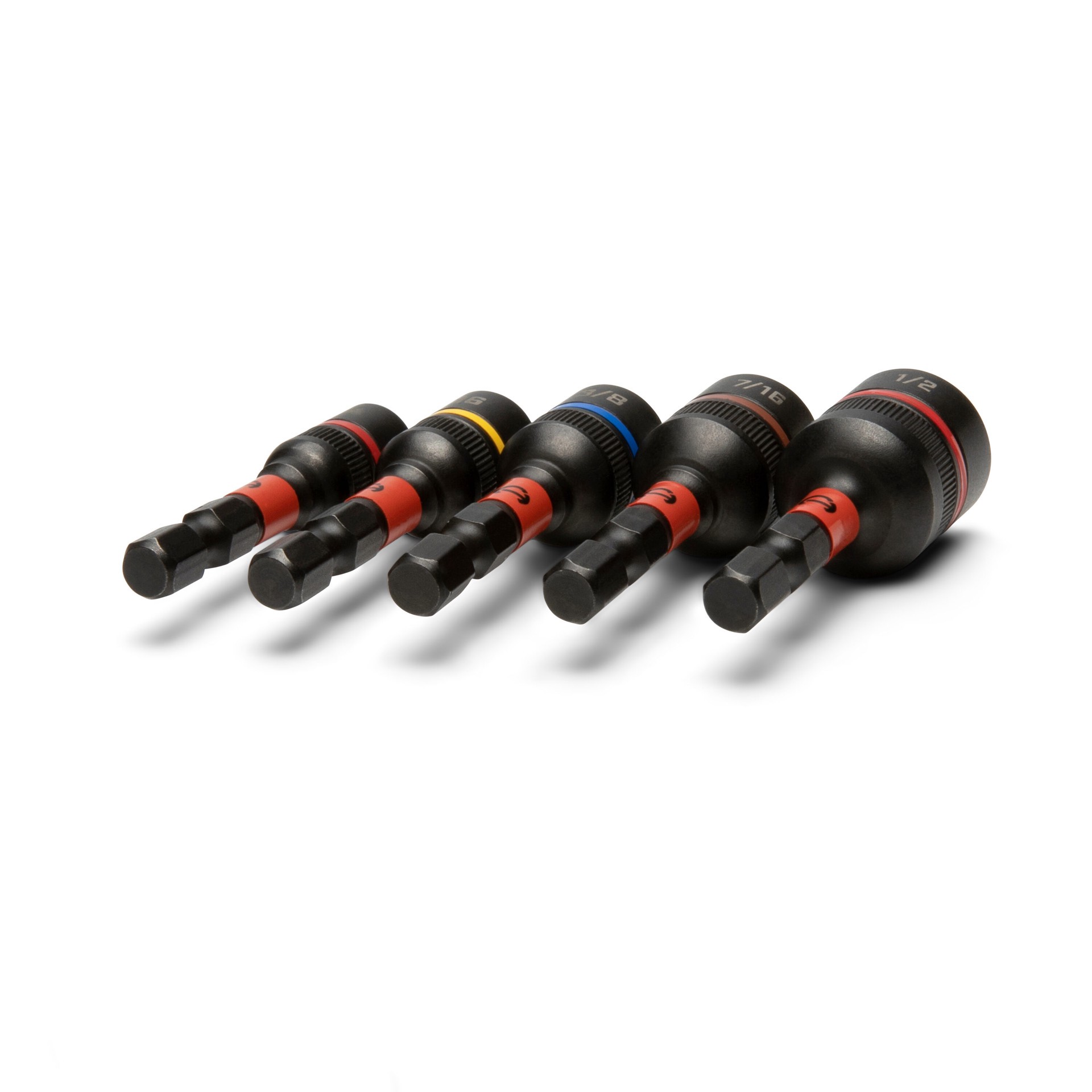 slide 4 of 4, Crescent Bolt Biter Standard (SAE) Assorted drive Impact Bolt Extractor Set, 1 ct