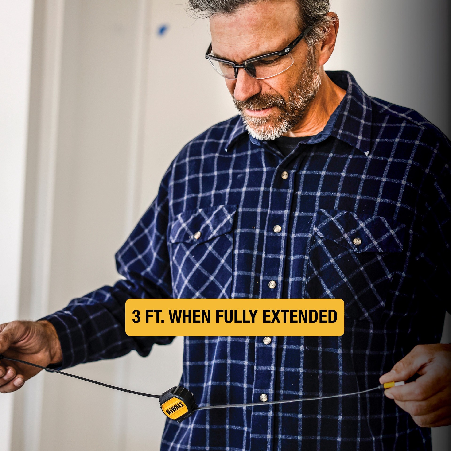 slide 5 of 6, DEWALT 3-ft Black Cable, 1 ct