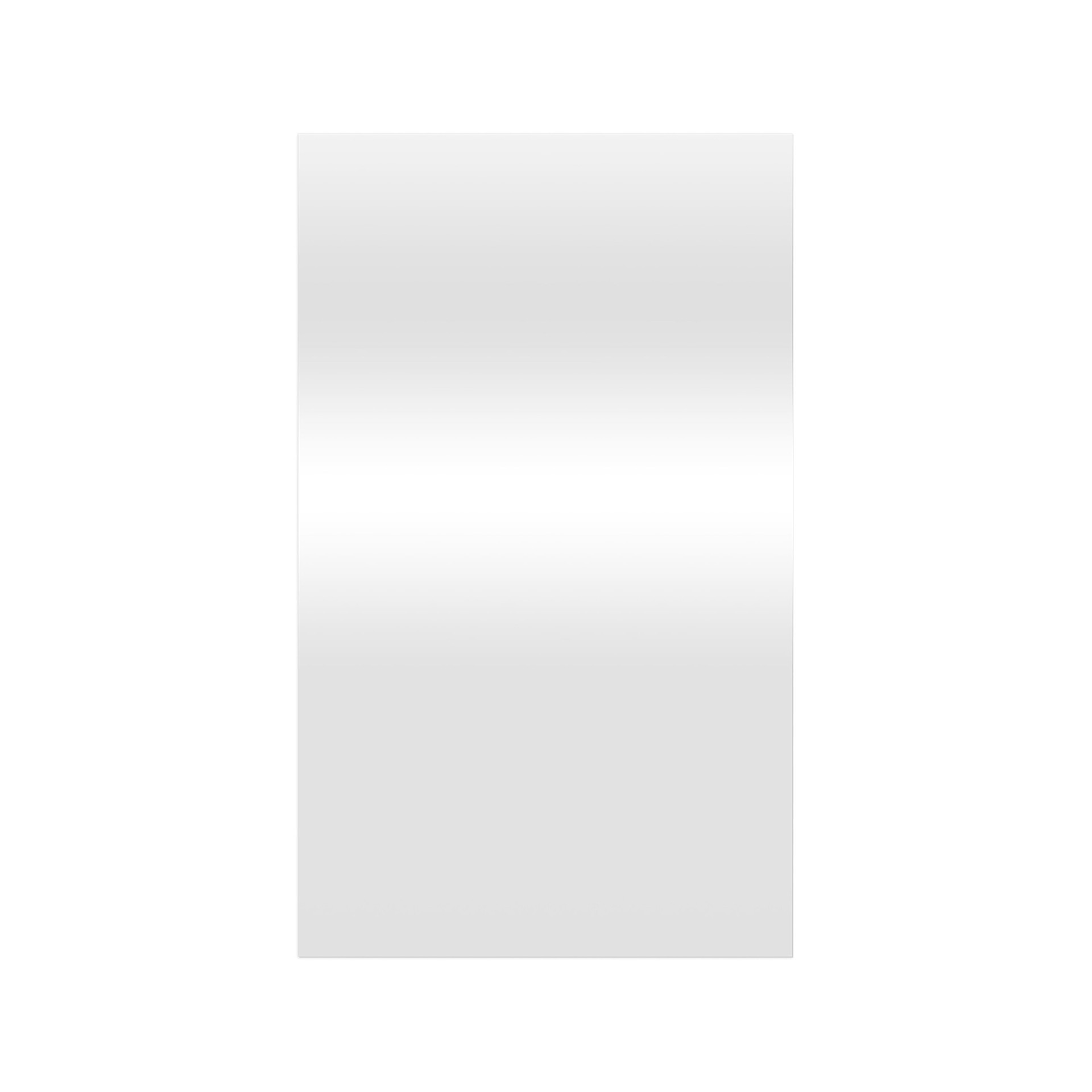 slide 2 of 5, Project Source 36-in W x 60.0-in H Rectangle Silver Polished Frameless Full Length Wall Mirror, 1 ct