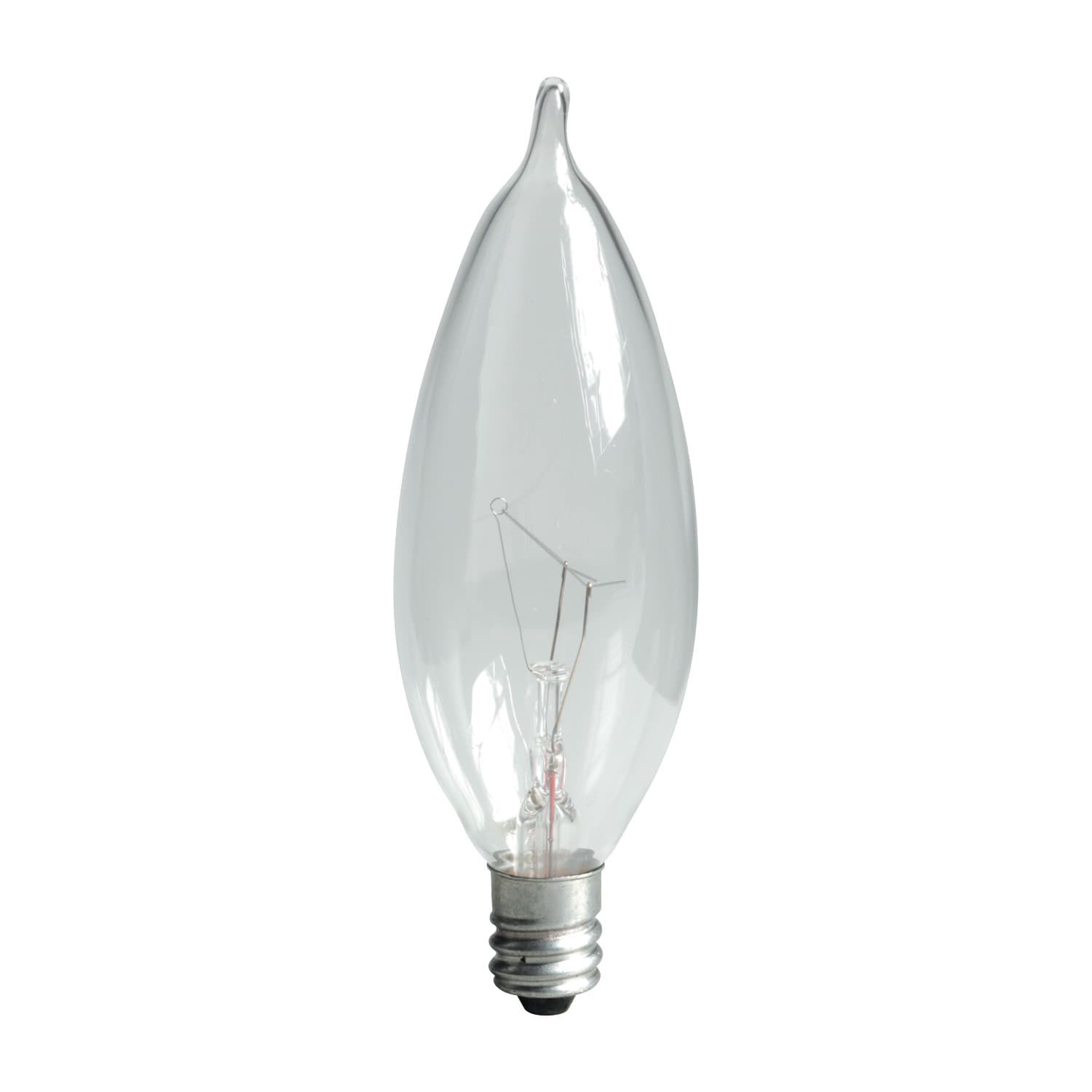 slide 3 of 4, GE Classic 7.5 -Watt EQ CA5 Soft white Candelabra base (E-12) Dimmable Incandescent Decorative Light Bulb 3 -Pack, 1 ct