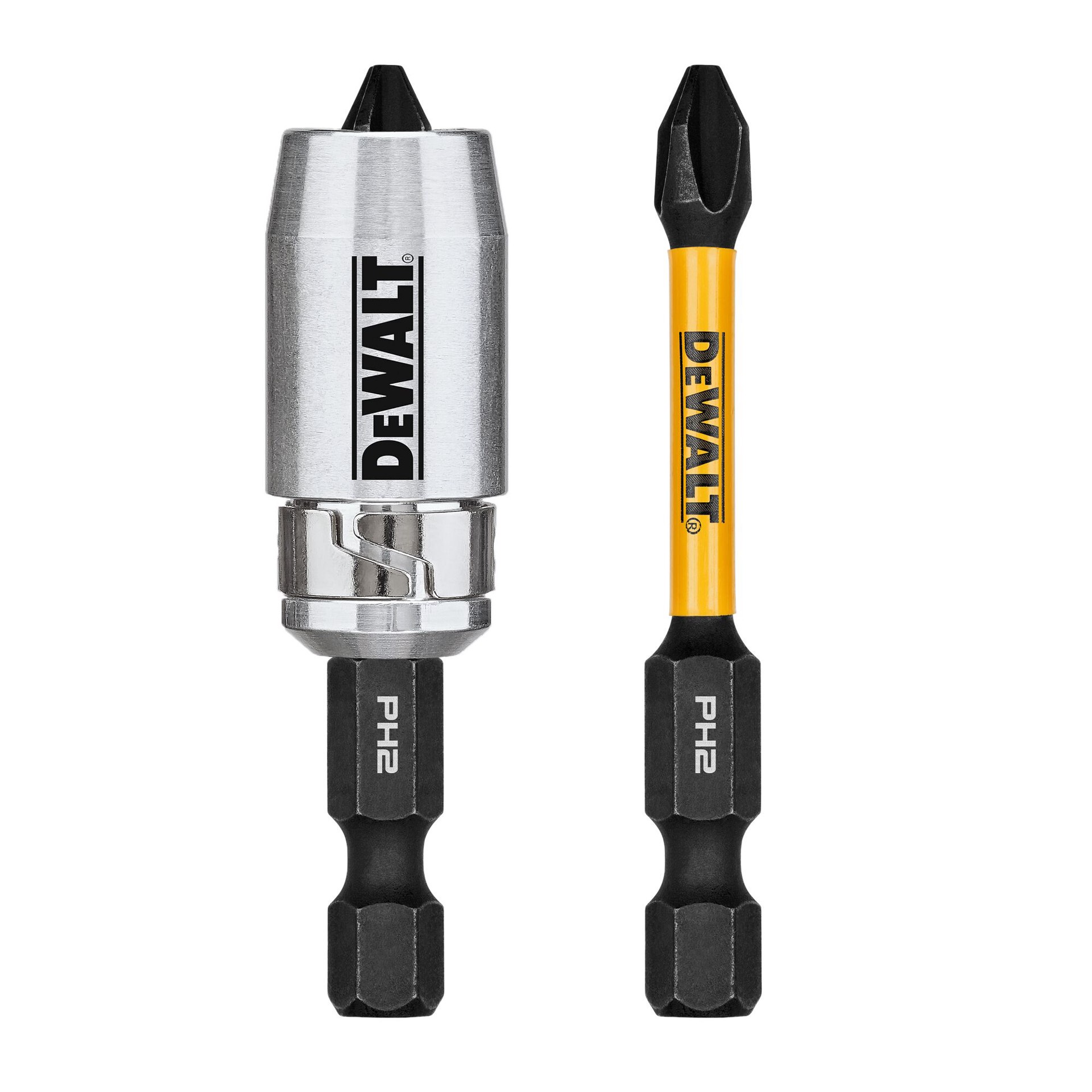 slide 1 of 6, DEWALT FlexTorq 1/4-in x 2-in Phillips Impact Driver Bit 2 -Piece, 1 ct