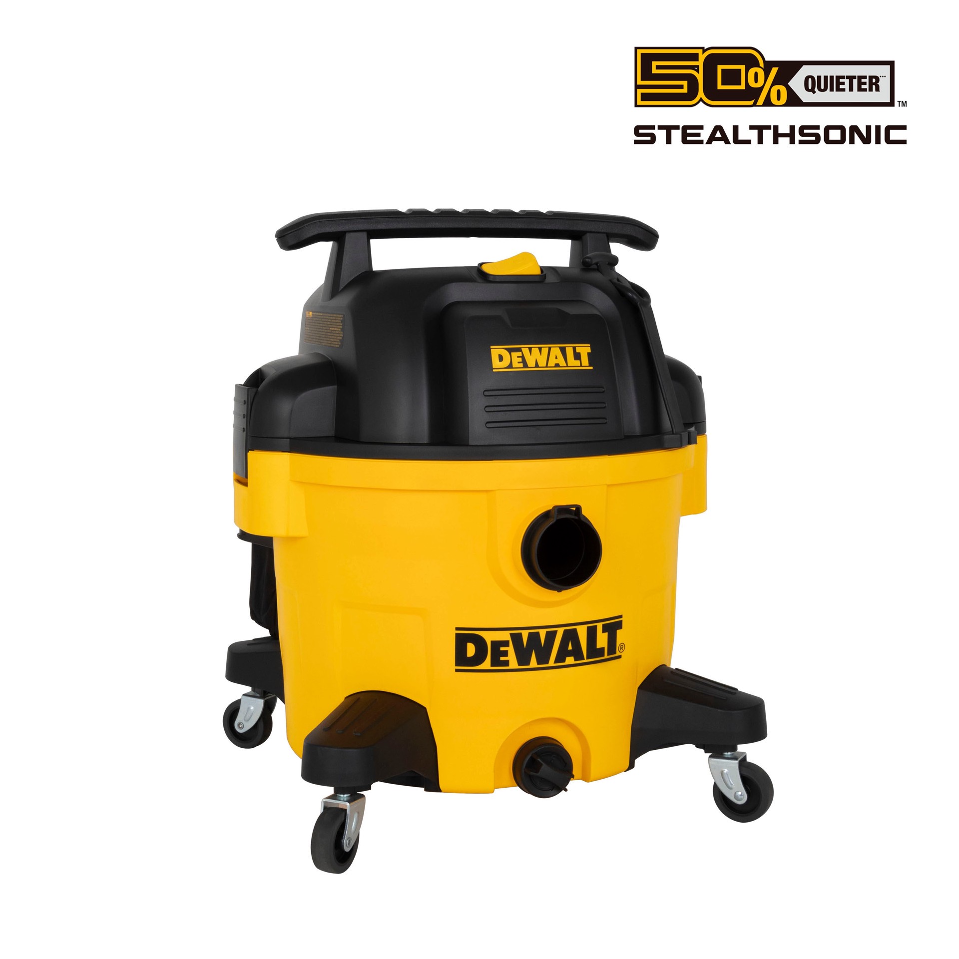 slide 5 of 6, DEWALT Stealthsonic Quiet 9-Gallon 5 HP Corded Wet/Dry Shop Vacuum with Accessories Included, 1 ct