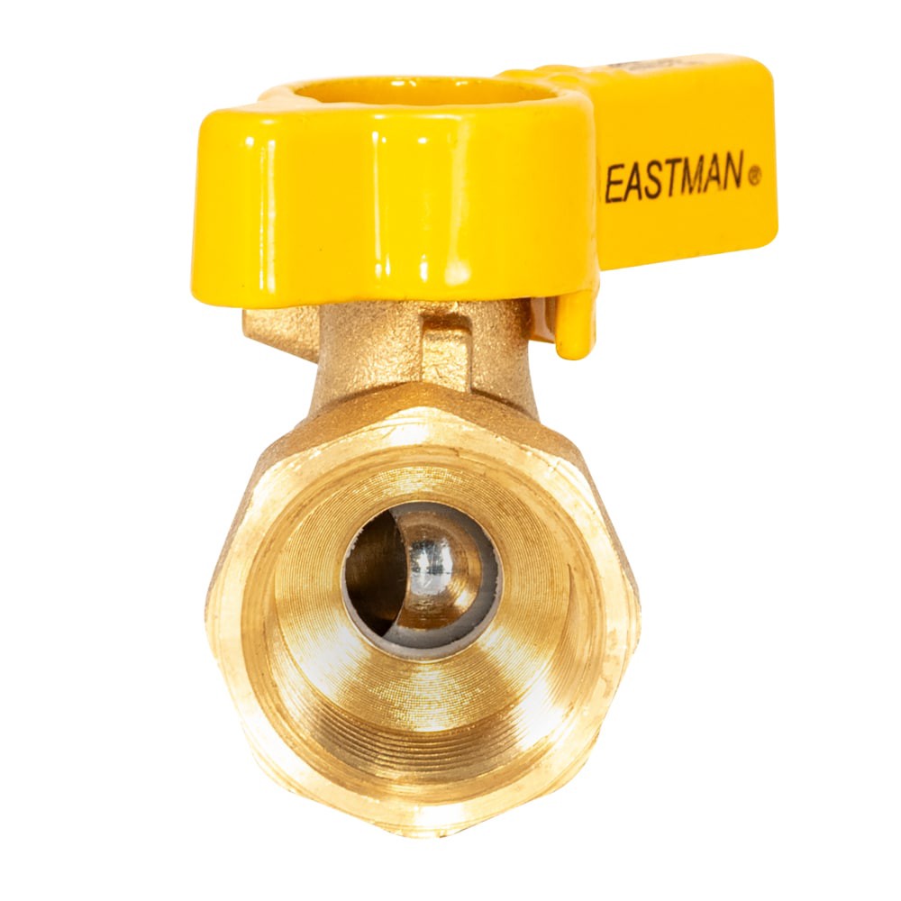 slide 4 of 6, EASTMAN Gas 1/2-in Flare Brass Ball Valve, 1 ct