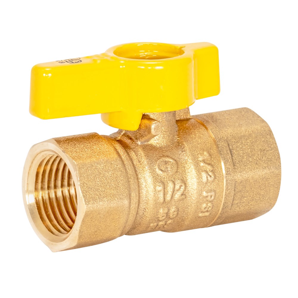 slide 1 of 6, EASTMAN Gas 1/2-in FIP Brass Ball Valve, 1 ct