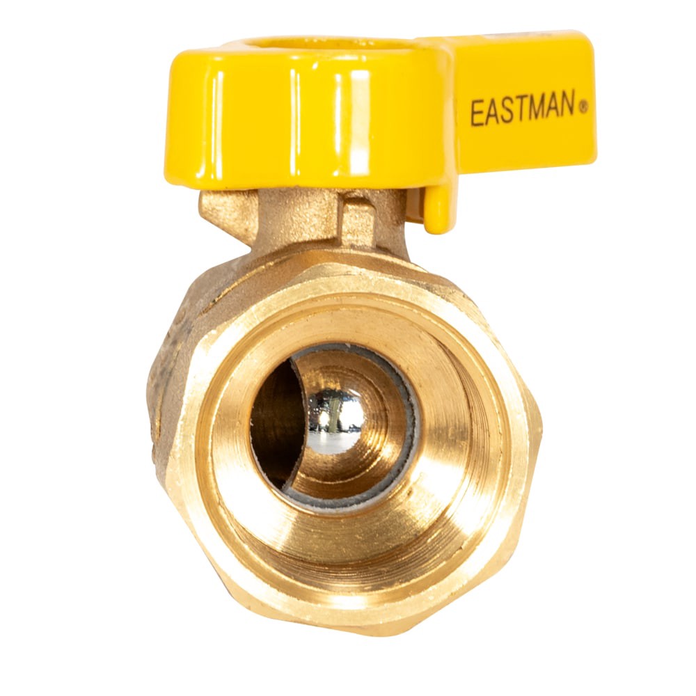 slide 4 of 6, EASTMAN Gas 3/4-in Flare Brass Ball Valve, 1 ct