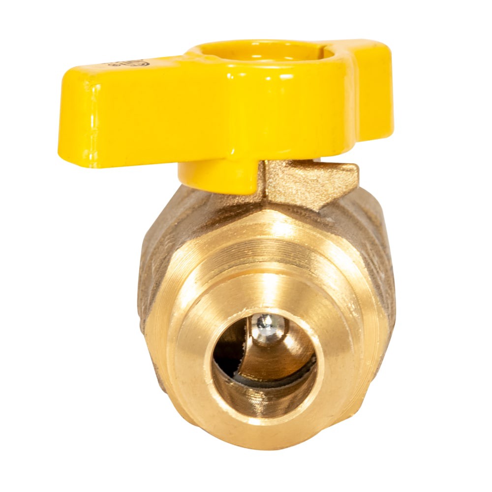 slide 5 of 6, EASTMAN Gas 3/4-in Flare Brass Ball Valve, 1 ct