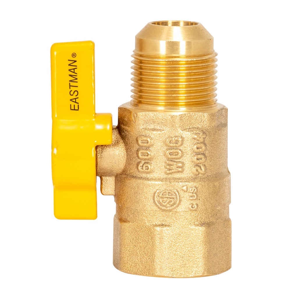 slide 6 of 6, EASTMAN Gas 3/4-in Flare Brass Ball Valve, 1 ct