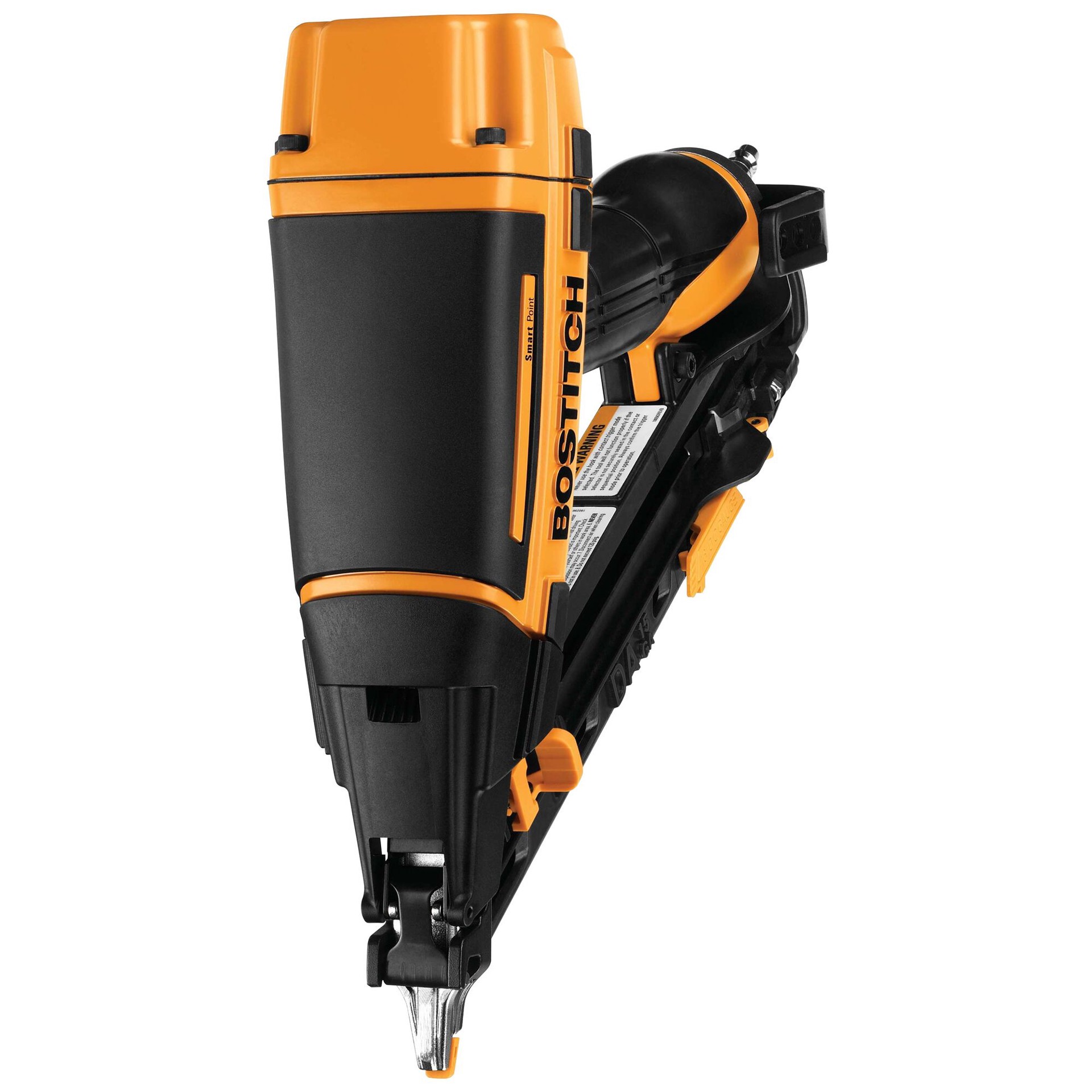 slide 2 of 6, Bostitch Smart Point 2-1/2-in 15 -Gauge Pneumatic Angled Finish Nailer, 1 ct