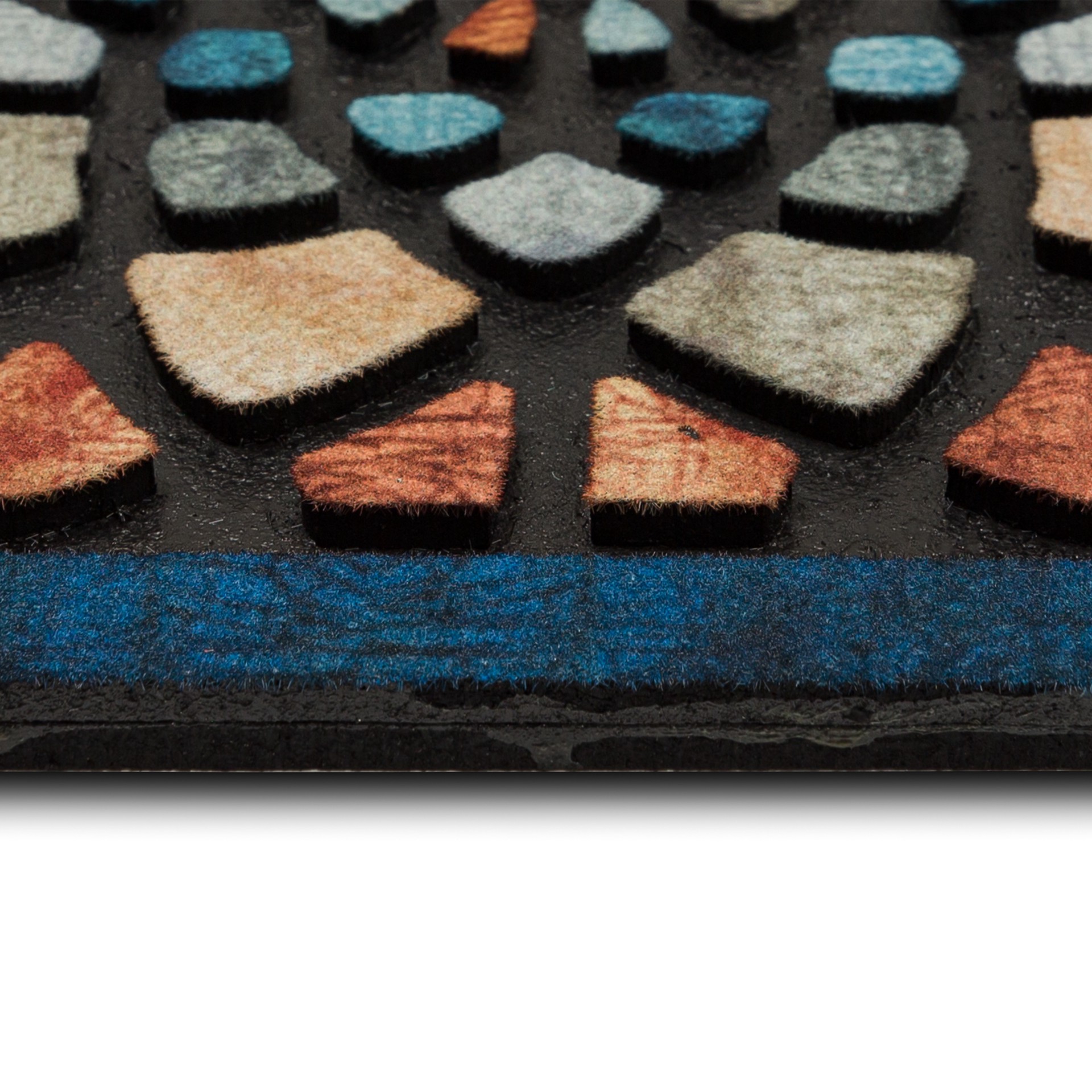 slide 3 of 6, allen + roth 35-in x 25-in Multiple colors/finishes Non-Slip Grip Outdoor Door Mat, 1 ct