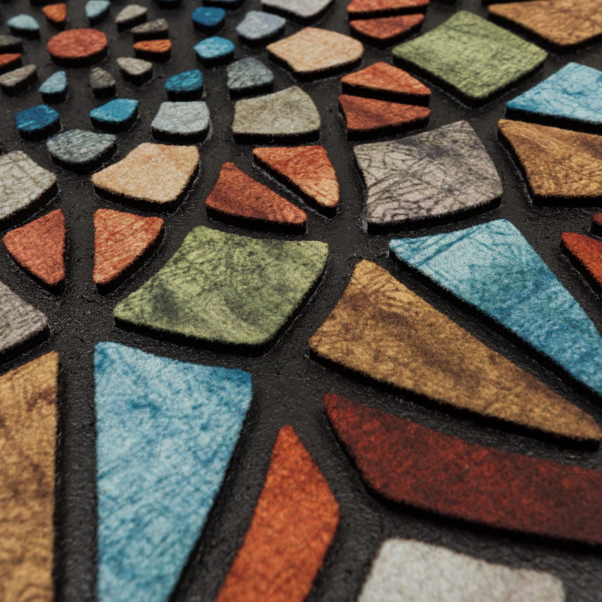 slide 4 of 6, allen + roth 35-in x 25-in Multiple colors/finishes Non-Slip Grip Outdoor Door Mat, 1 ct