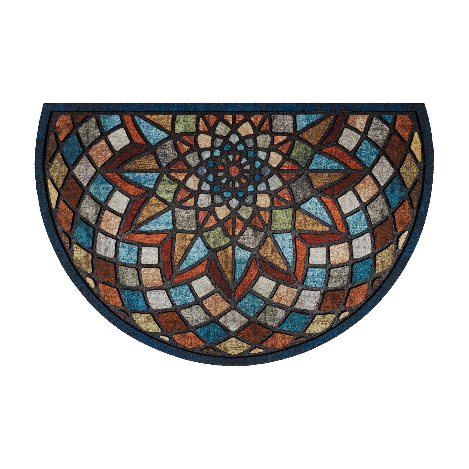 slide 5 of 6, allen + roth 35-in x 25-in Multiple colors/finishes Non-Slip Grip Outdoor Door Mat, 1 ct