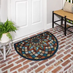 allen + roth 35-in x 25-in Multiple colors/finishes Non-Slip Grip Door Mat