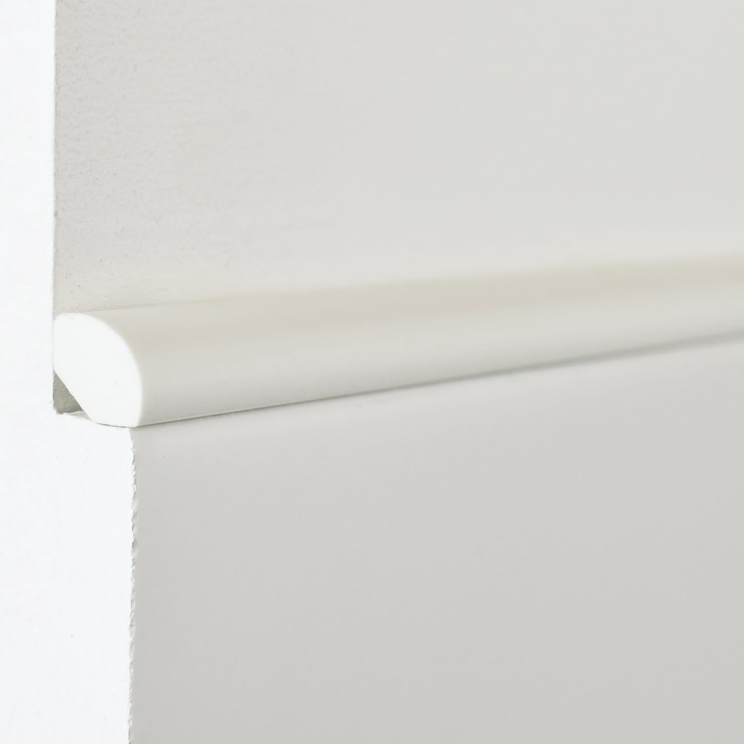 slide 2 of 6, allen + roth Bright White Matte 1/2-in x 12-in Matte Composite Jolly Tile, 1 ct