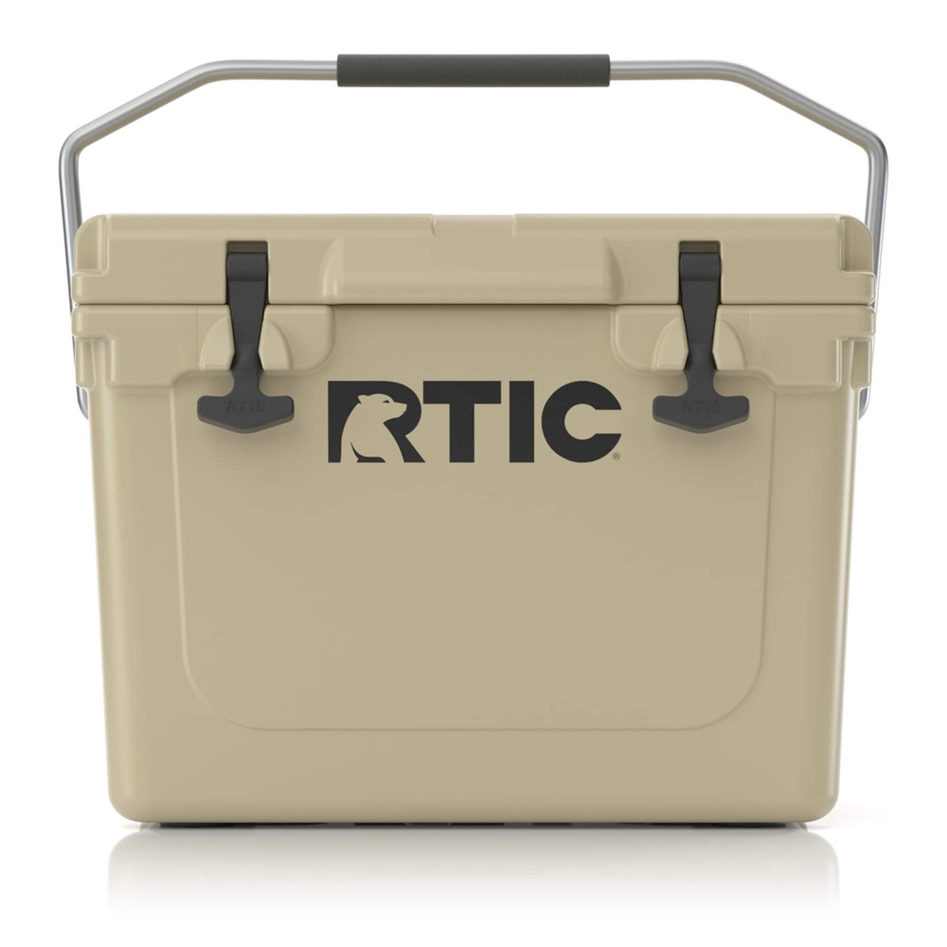 slide 2 of 6, RTIC Outdoors Ultra-Tough Tan 20-Quart Insulated Chest Cooler, 1 ct