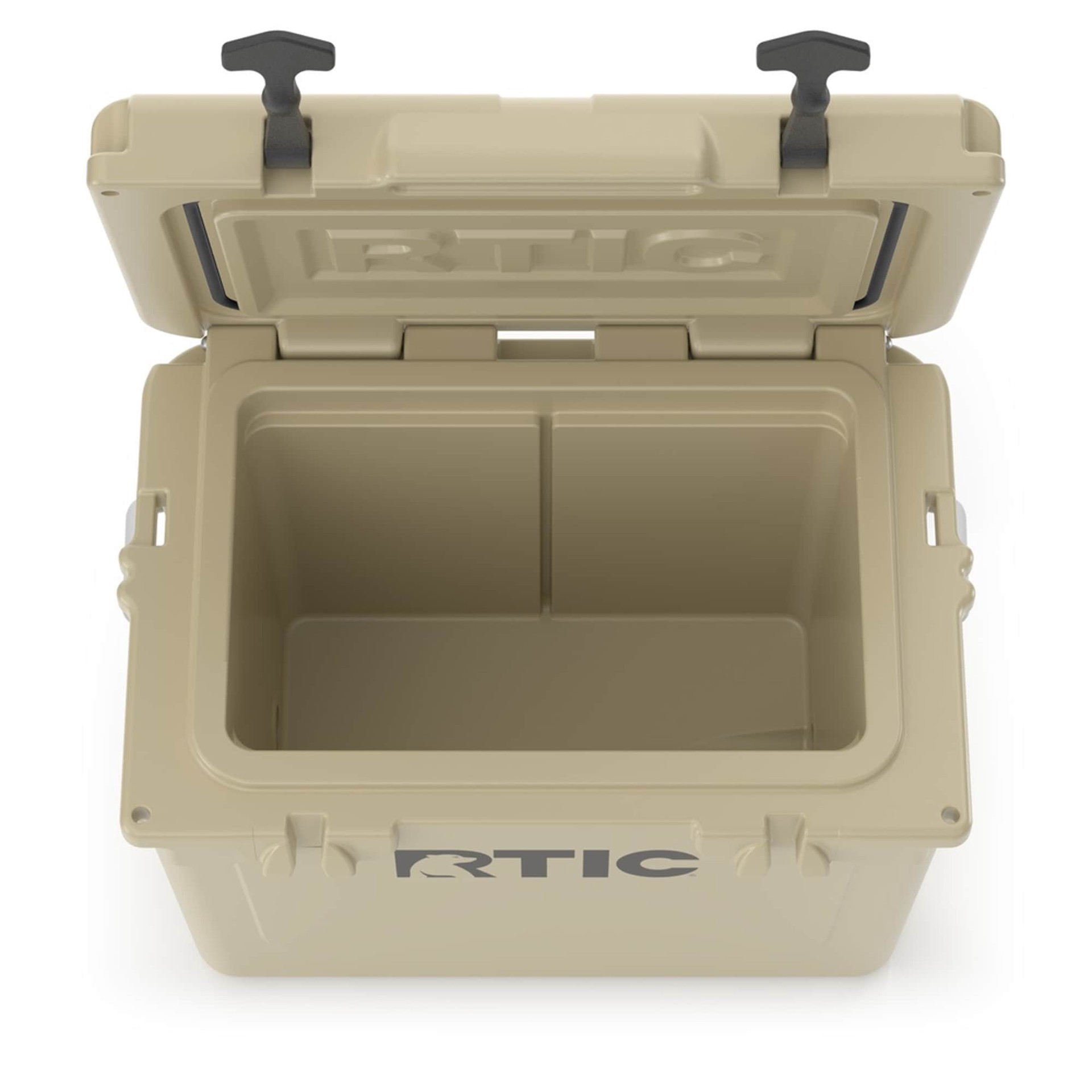 slide 5 of 6, RTIC Outdoors Ultra-Tough Tan 20-Quart Insulated Chest Cooler, 1 ct