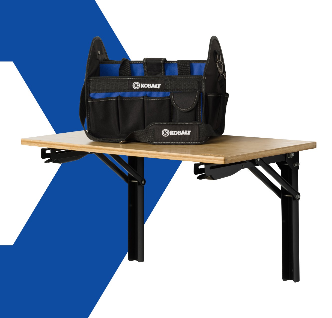 slide 3 of 6, Kobalt 32-in L x 17.3-in H Multicolor Bamboo Work Bench Top, 1 ct