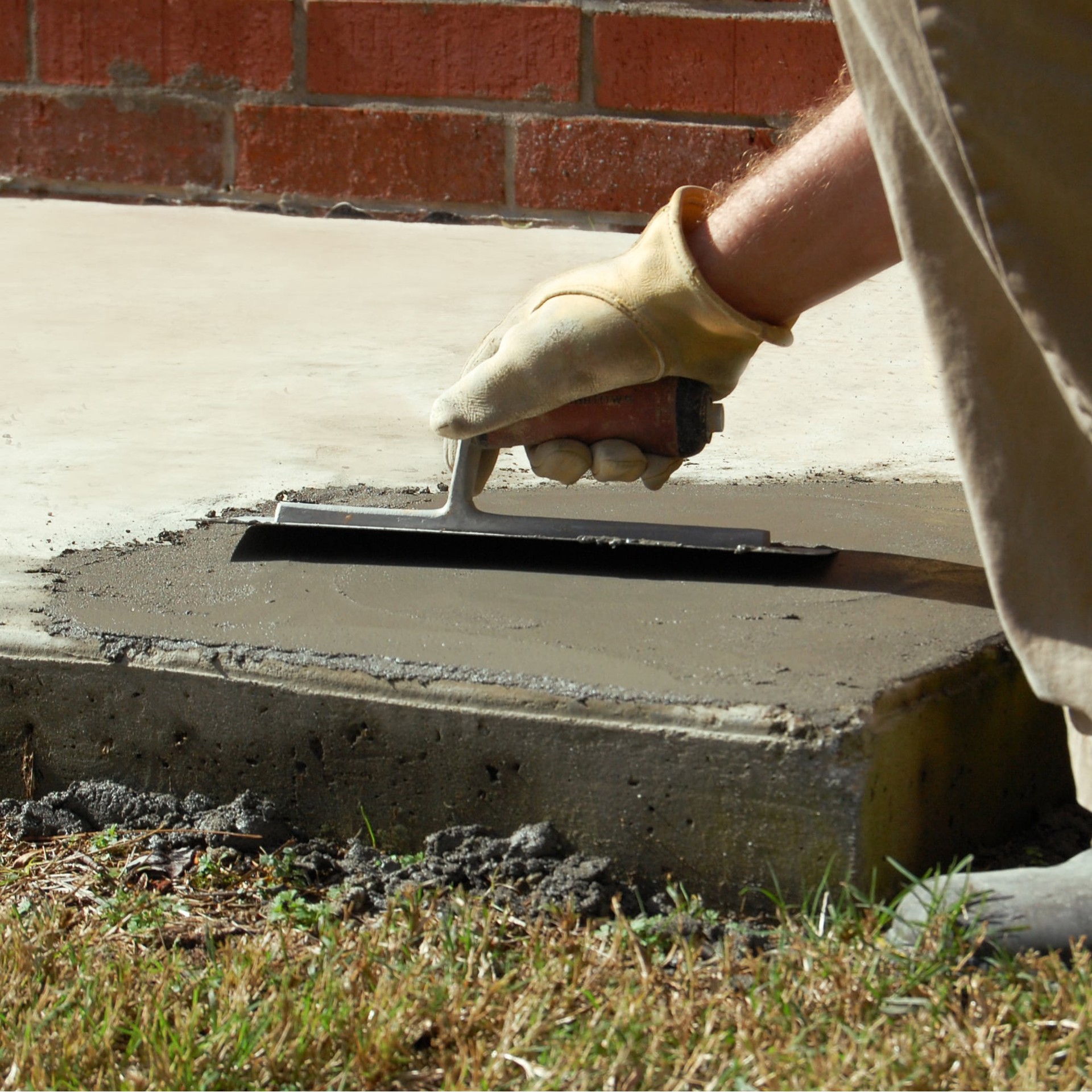 slide 3 of 4, QUIKRETE Trowel Grade Re-Cap 20 -lb Concrete Resurfacer, 1 ct