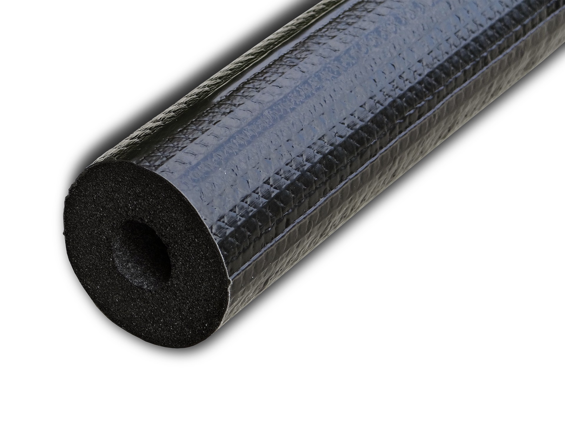 slide 5 of 6, K-Flex 1/2-in x 4-ft Rubber Pipe wrap insulation for 1/2-in Pipe, 1 ct