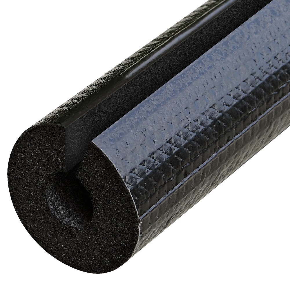 slide 1 of 6, K-Flex 1/2-in x 4-ft Rubber Pipe wrap insulation for 1/2-in Pipe, 1 ct