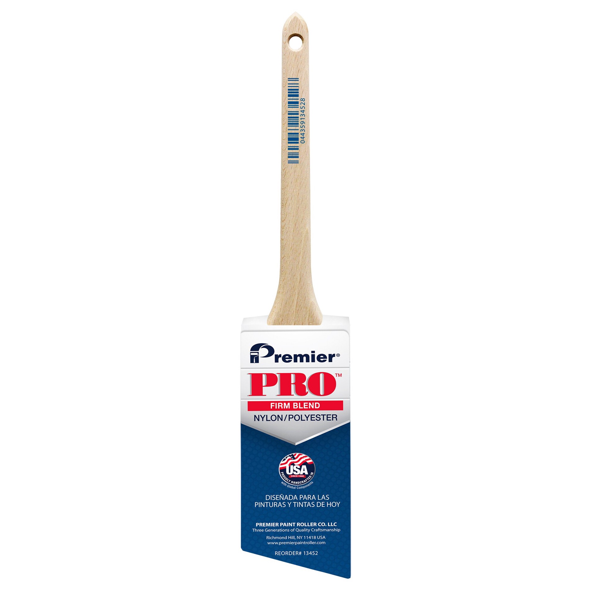 slide 3 of 4, Premier 2-1/2-in Reusable Nylon - polyester blend Angle Multipurpose brush, 1 ct