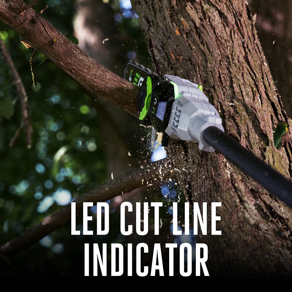 slide 3 of 6, EGO POWER+ 56-volt 10-in Battery Pole Saw (Battery and Charger Not Included), 1 ct