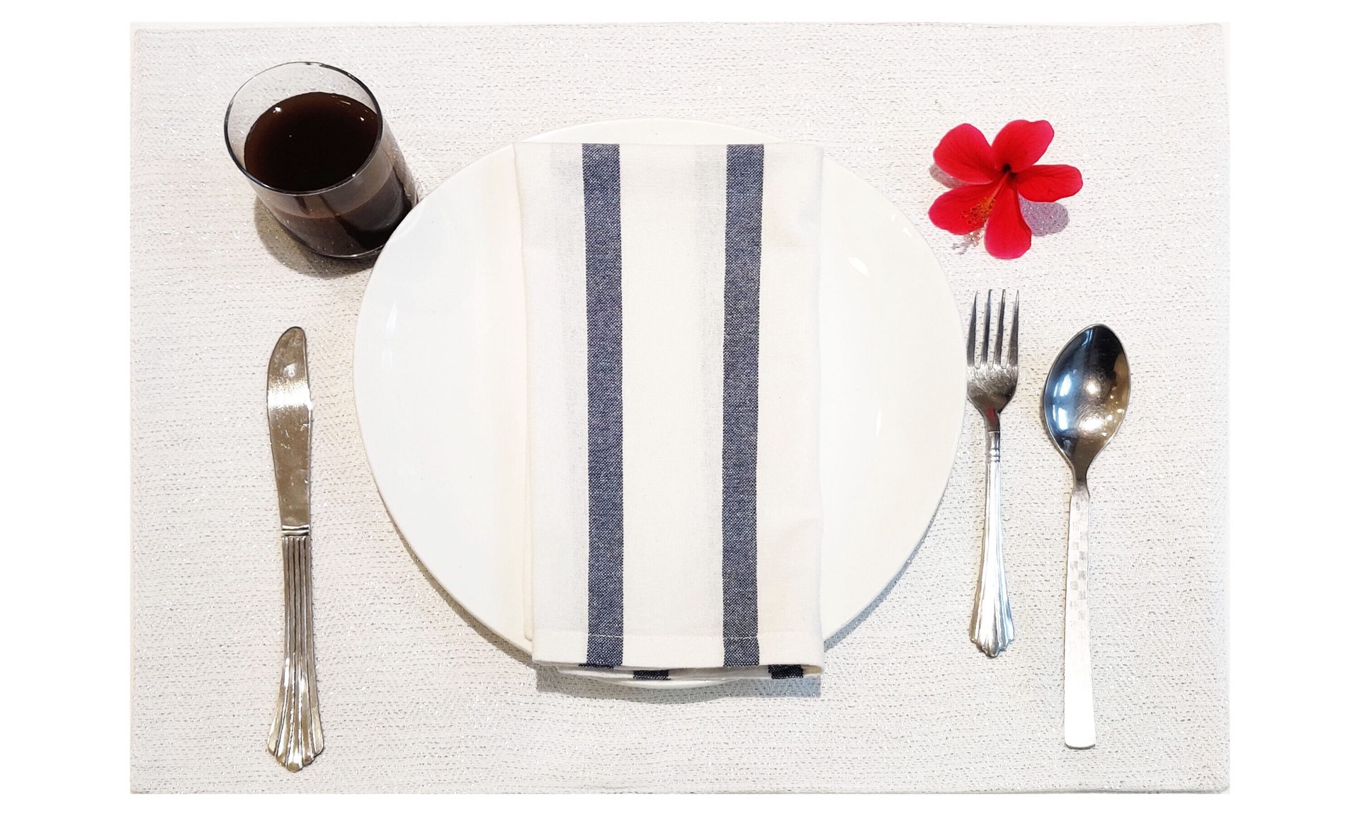 slide 4 of 4, allen + roth 4 -Pack Square Napkin(s), 1 ct