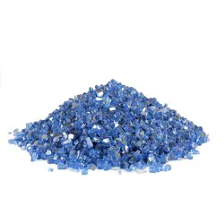 Style Selections Blue Fire Glass